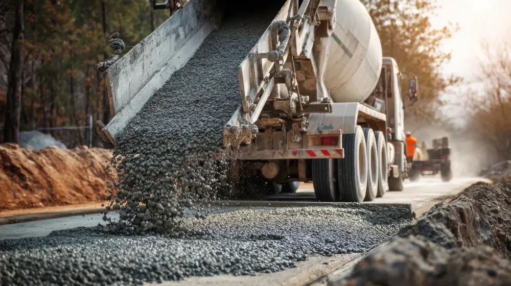 Piscine béton à Paulhaguet